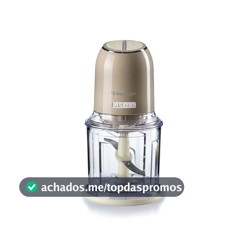 Triturador de Alimentos Ariete 438 Vintage Bege 2 Velocidades