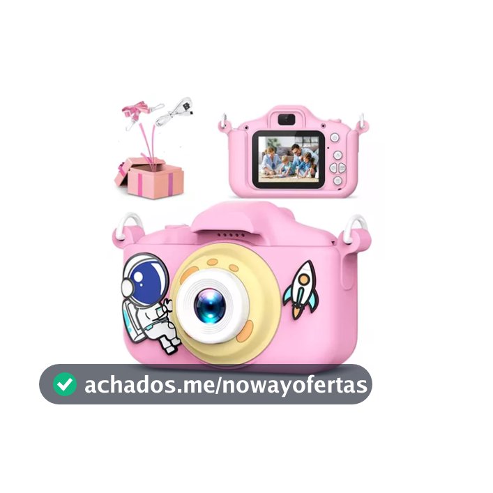 Câmera De Vídeo Digital Infantil astronauta HD