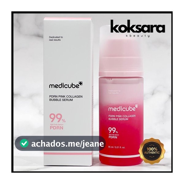 Medicube PDRN Pink Collagen Bubble Serum 95ml