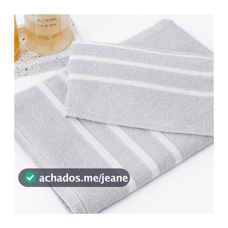 Toalha de Banho Popular Ágata 100% Algodão