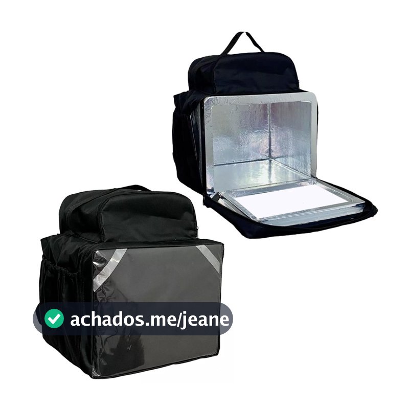 Mochila Bag Impermeável Térmica Entrega Motoboy Delivery