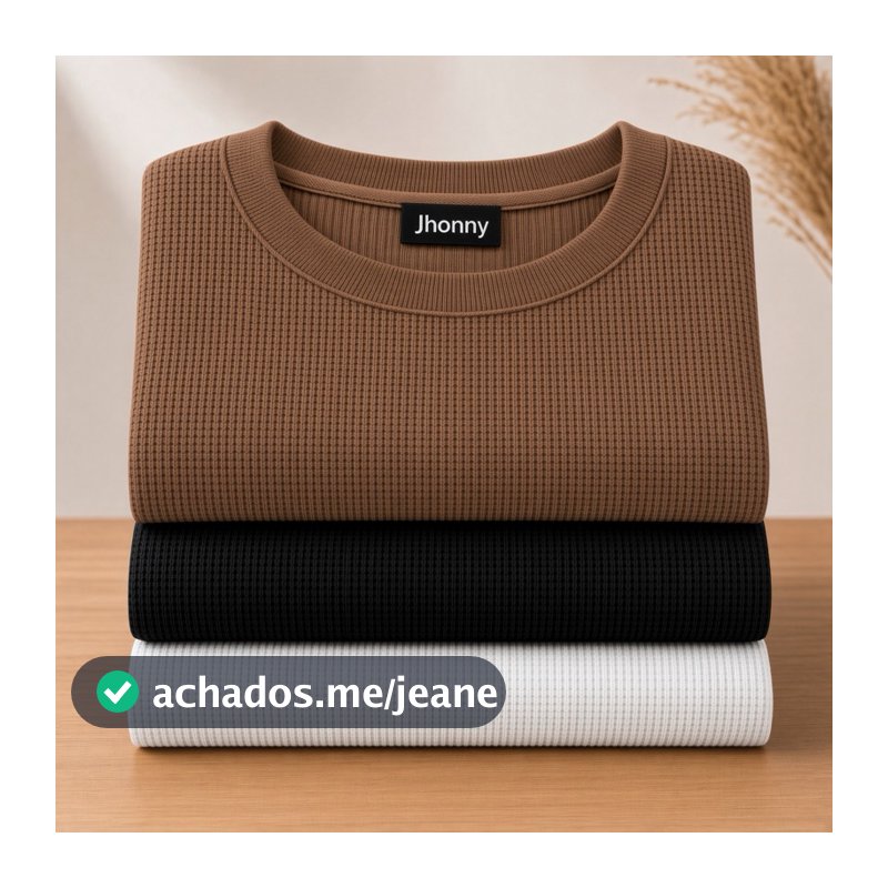 Kit 2 Camiseta Masculina Texturizada Canelada Premium Camiseta Canelada Texturizada Camisa Masculina Tshirt Elegante
