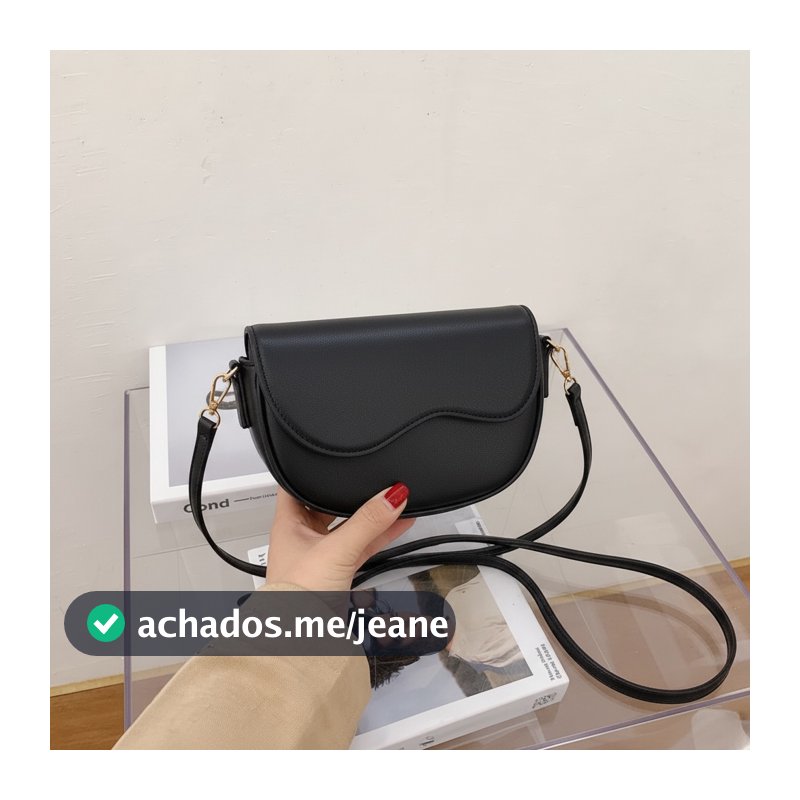 Bolsa Feminina Estilo Baguete ou Meia Lua Lançamento