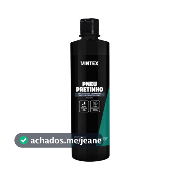 Vintex Pneu Pretinho 500ml Preto