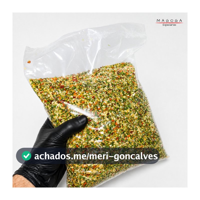 Tempero Chimichurri PREMIUM Argentino, sem pimenta. Tempero para carne, churrasco salada. Tempero caseiro. 1kg e 500g