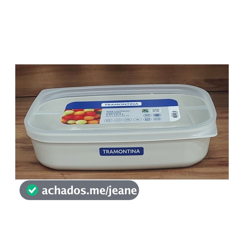 Pote Mixcolor Tramontina Container 1,7 litros - Tampa Transparente -  Tramontina