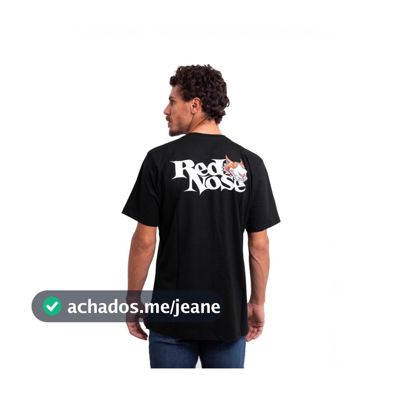 Camiseta Red Nose Clássica Tradicional