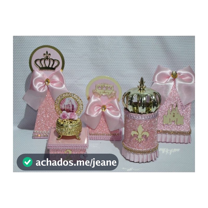 Kit Personalizado Realeza Luxo para Festa Infantil