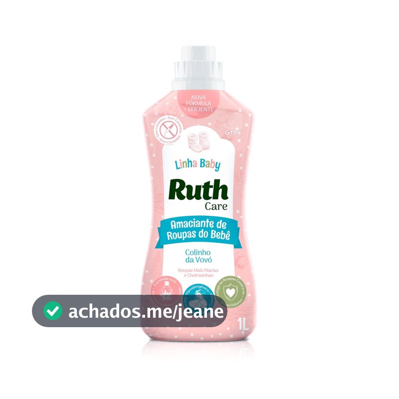 Amaciante Ruth Care Colinho da Vovó - 1l