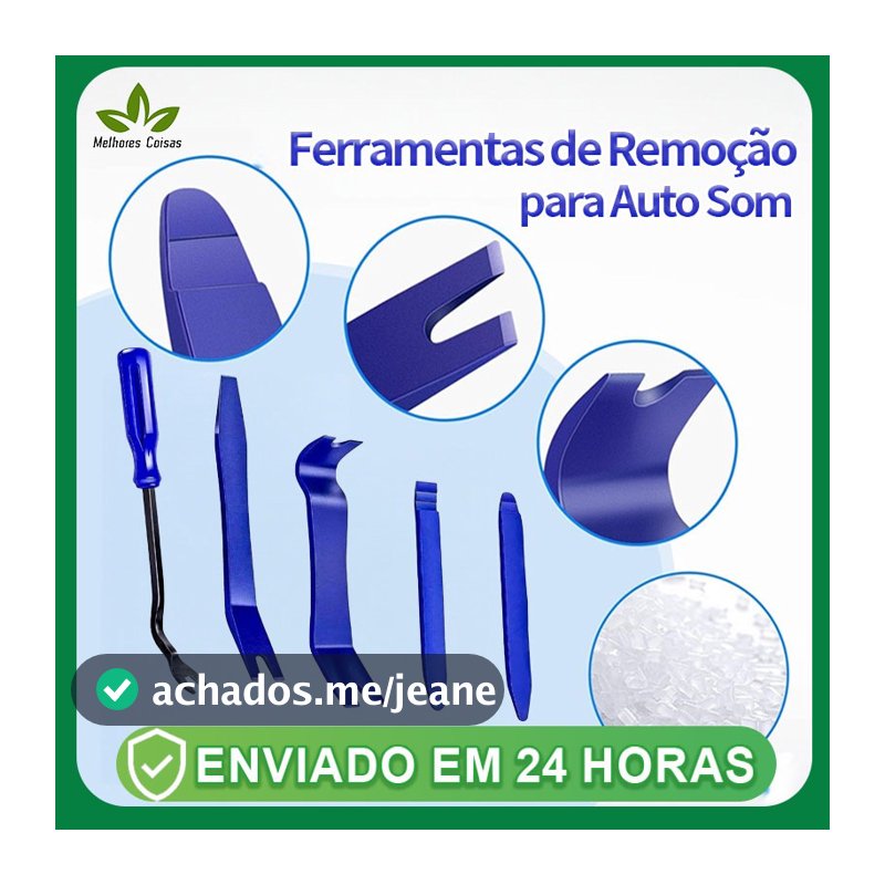 Ferramentas de Remoção Automotiva para Painel, Forro de Porta e Acabamento