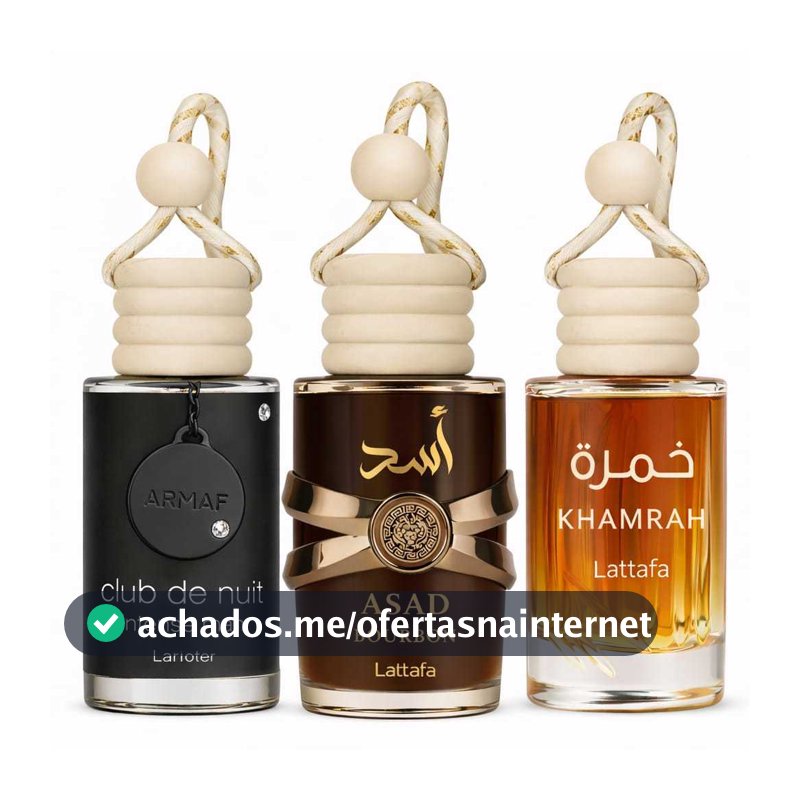 Cheirinho para Carro Árabe  Aromatizante Automotivo 10mlIdeal para Uber | Escolha Aroma