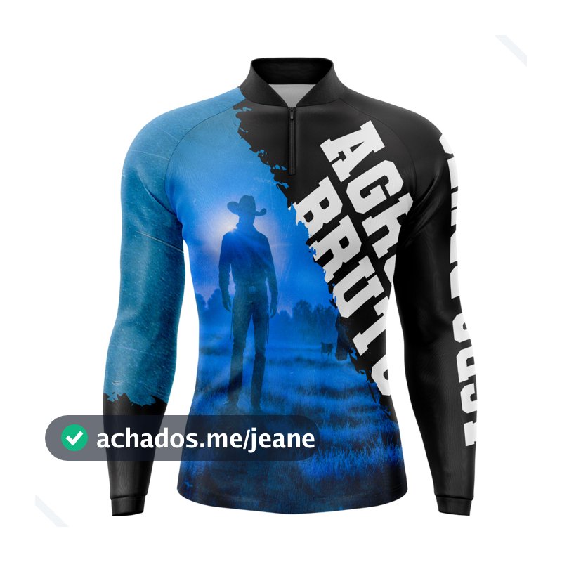 Camiseta Agro Dry Fit Masculina – A Roça Venceu com Estilo e Conforto UV 50+