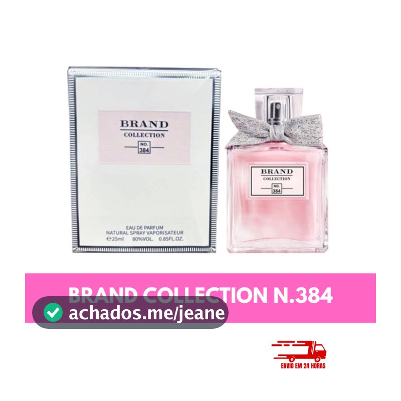 Perfume Feminino Brand Collection N.384 Lançamento