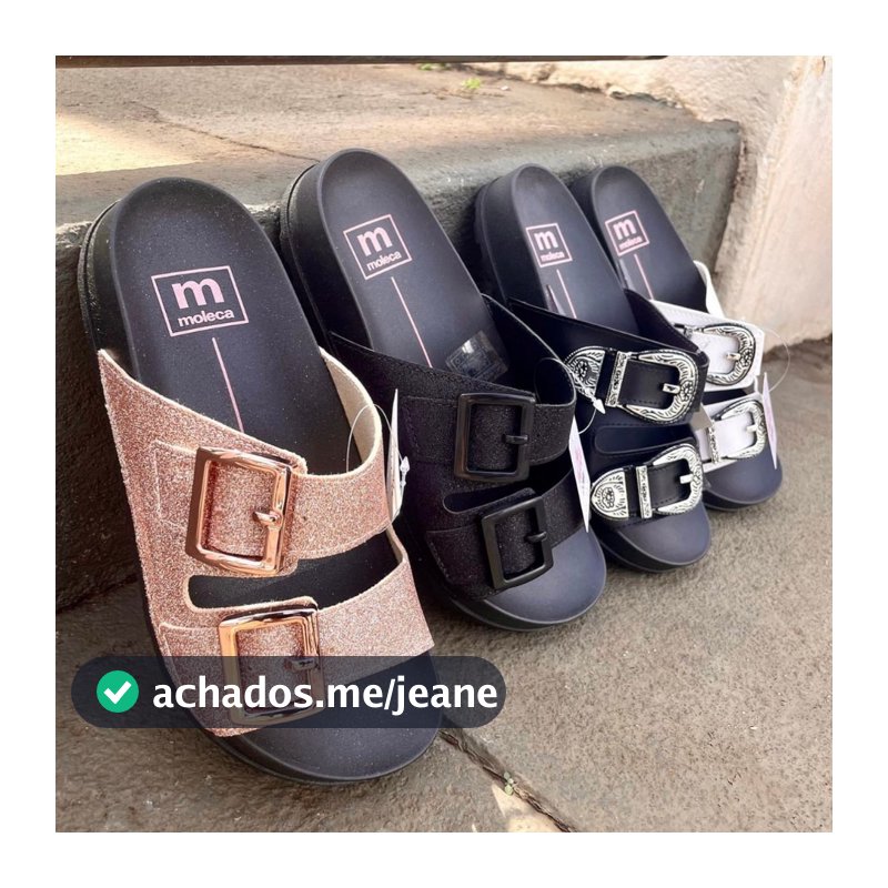 ORIGINAL Papete Fivela Sandalia Feminina Moleca Slide Birken