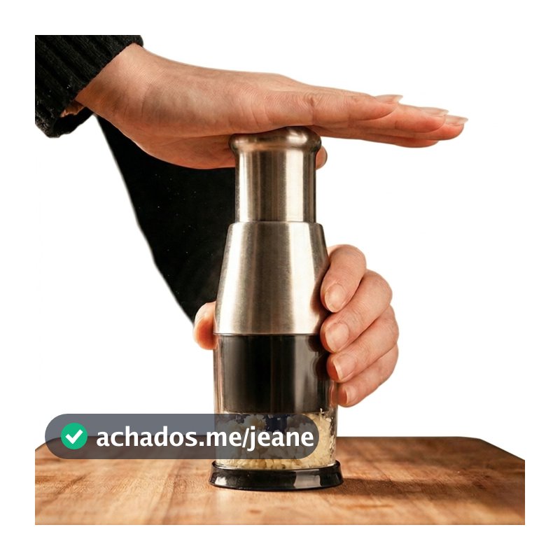 Espremedor de Alho em Aço Inox 304 – Praticidade e Durabilidade na Sua Cozinha