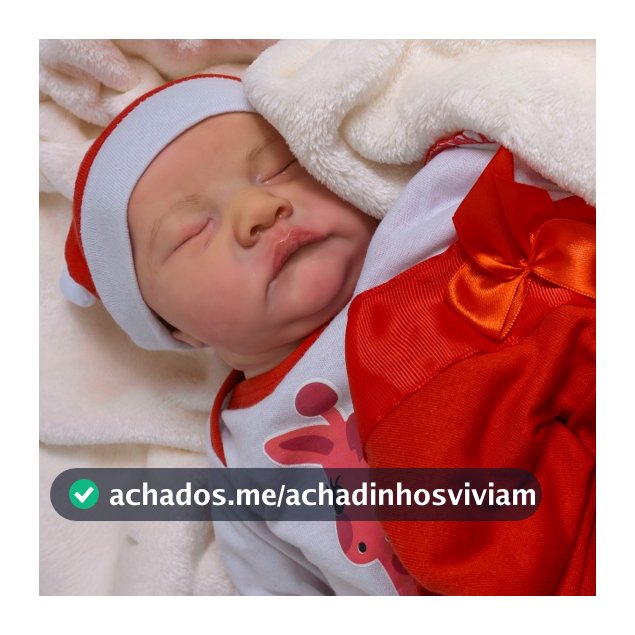 Bebê Reborn Boneca Livia Realista Em Silicone De Olhos Fechados Promoção