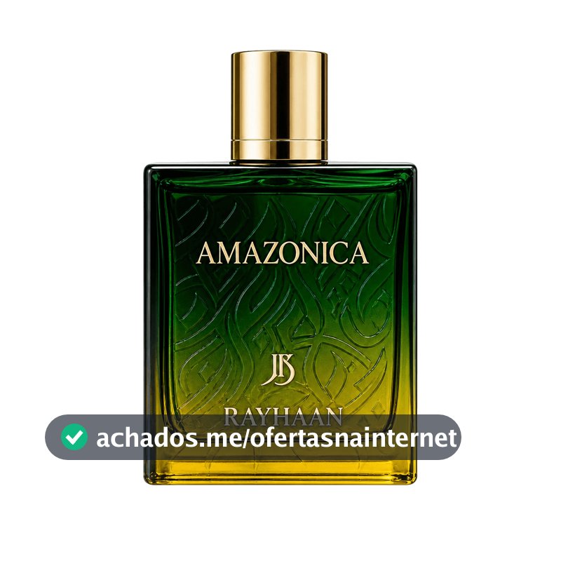Perfume Arabe Rayhaan Amazonica Junior Barreiros JB - 100 ML