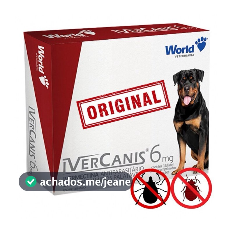 Remédio Carrapato Pulgas Para Cachorro Que Dura 6 Meses 4 comprimidos l envio imediato