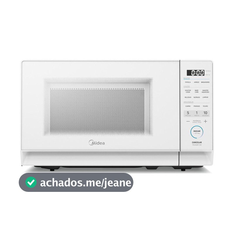 Micro-Ondas Midea 20L Mastercook Branco 127V (MHP20B1)