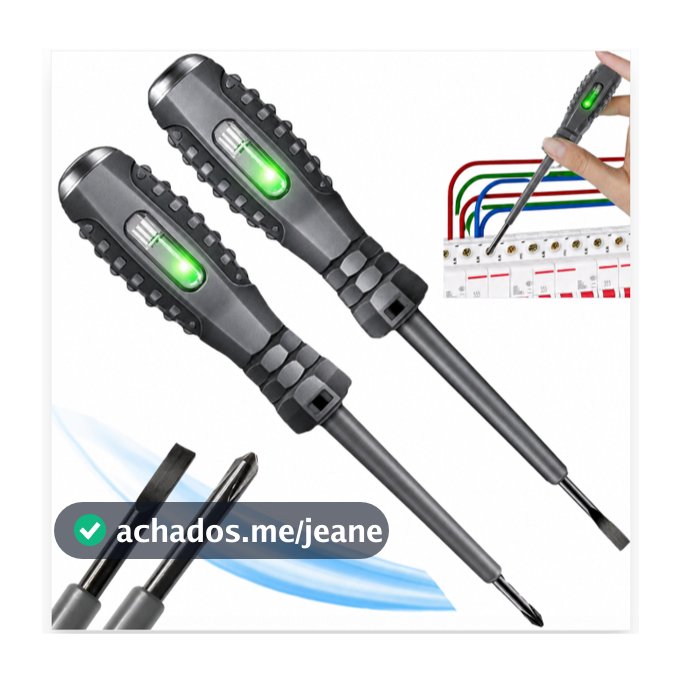 Chave De Fenda Phillips Magnética Forte De Alto Torque Detector De Eletricidade Caneta Testadora De Tensão Elétri
