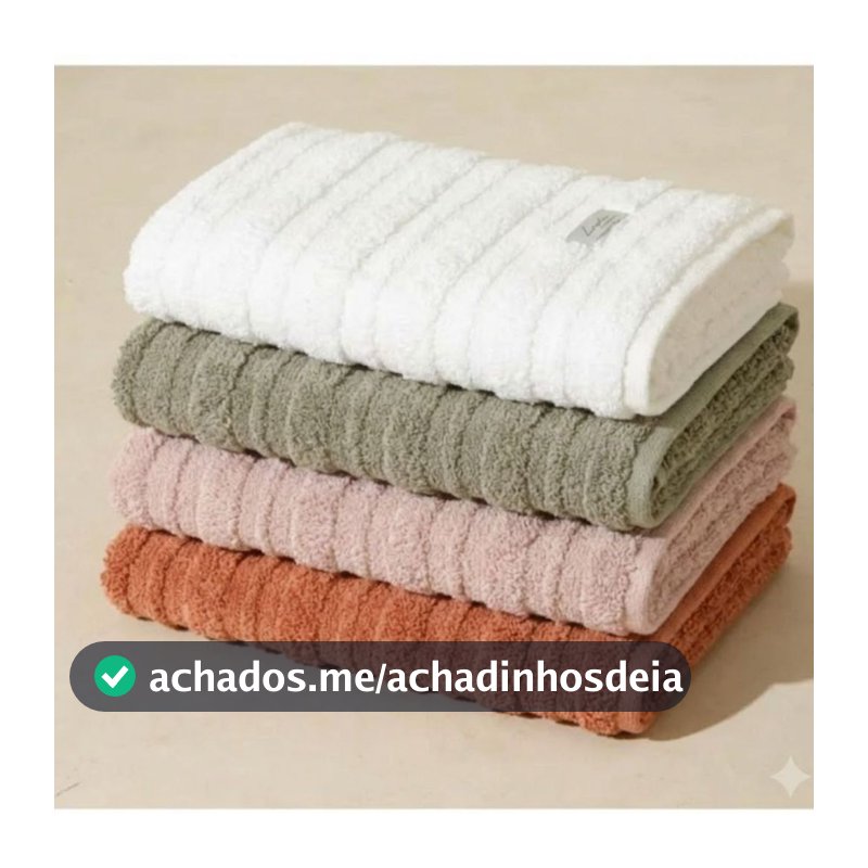 Toalha de Banho Grande Grossa Puro Algodão Premium 72x140cm Gramatura Alta 600g