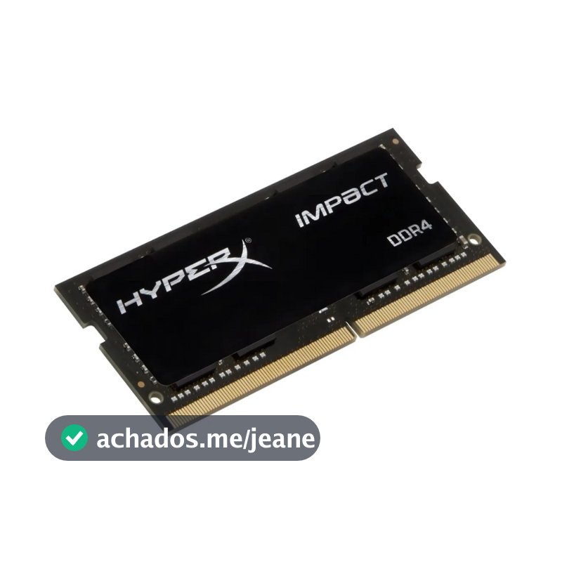 Memória RAM Impact DDR4 preto 16GB 1 HyperX HX426S15IB2/16
