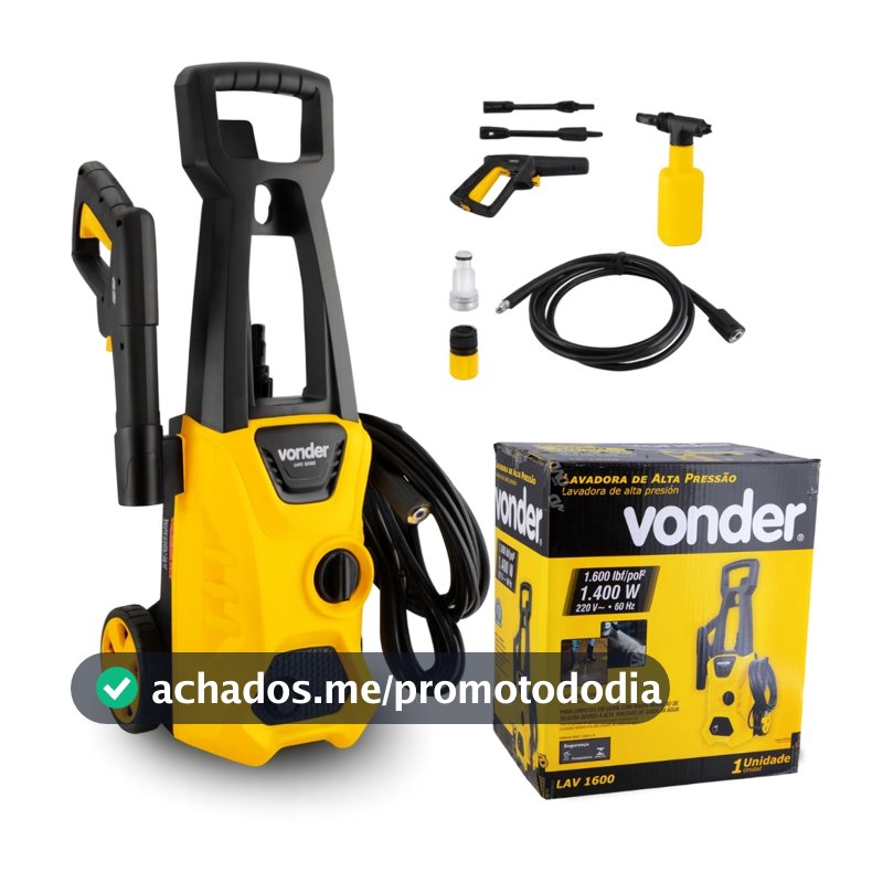 Lavadora Alta Pressão Lav1600 Vonder