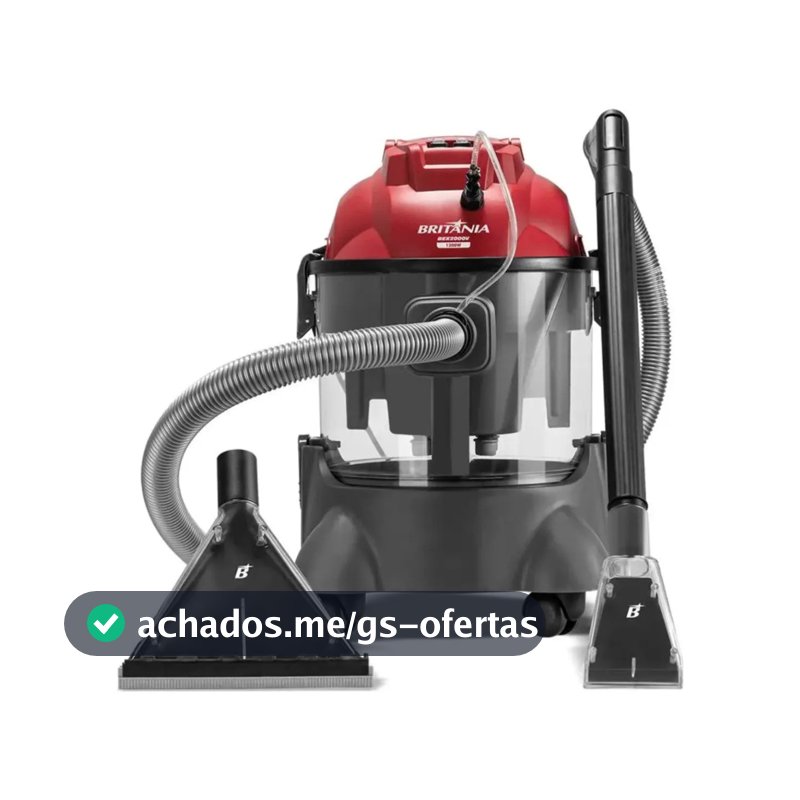 EXTRATORA DE SUJEIRA BRITÂNIA BEX2000V 3 EM 1 1200W 127V