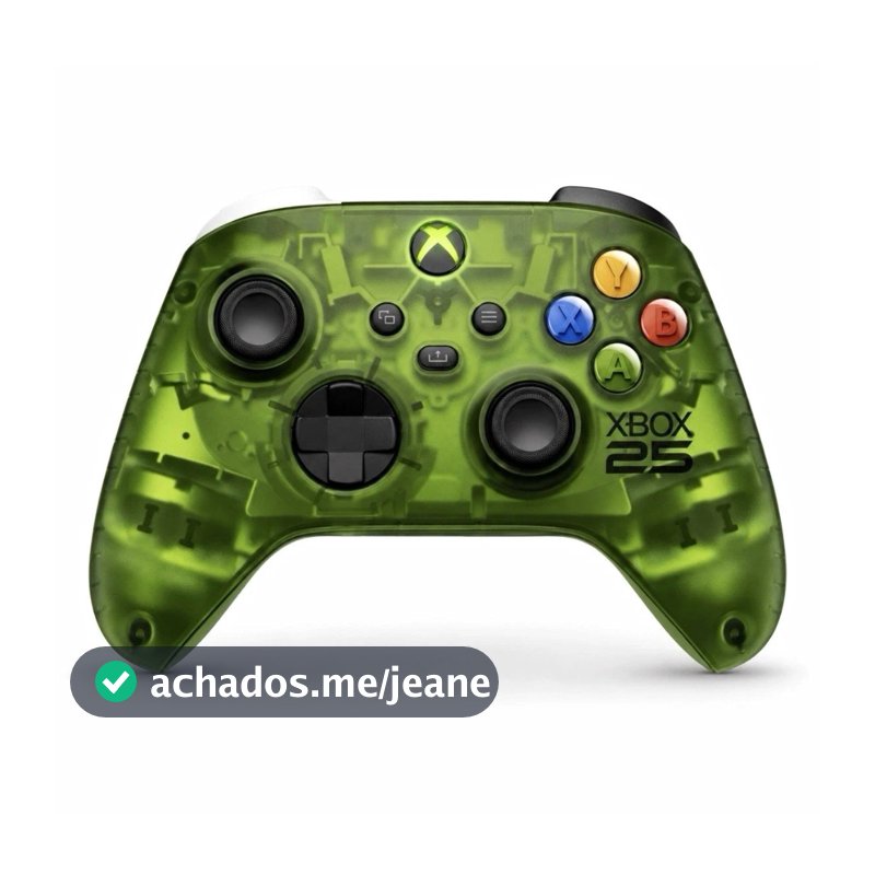 Controle sem fio XBOX - X25 Edição Especial de 25 anos - XBOX Series X/S, XBOX One, PCs, TVs, mobile