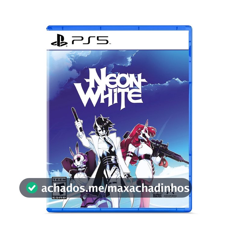Neon White PS5 Midia Fisica