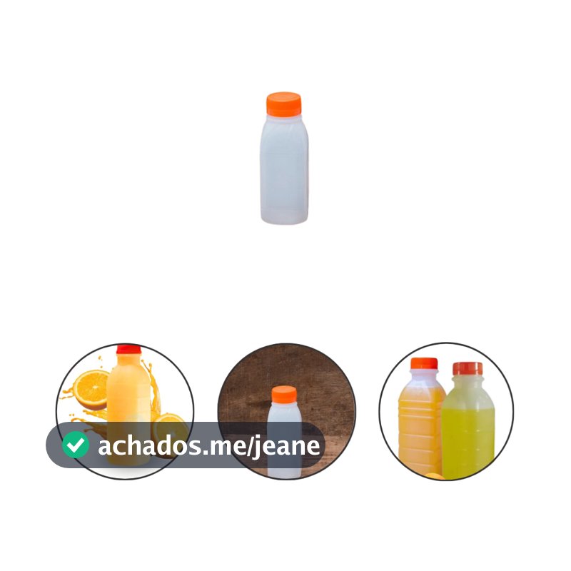 Garrafa Plástica Para Bebidas Sucos Mel 500ml Tampa Com Lacre 10 Unidades