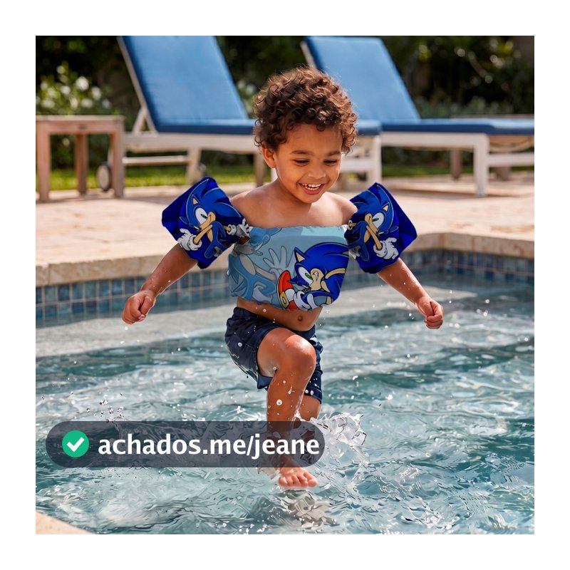Colete Boia De Braço varias estampas masculinas Piscina Verão Praia Infantil Kids  menino Até 25kg Não Fura