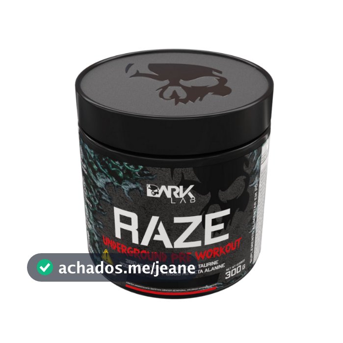 Pré-Treino Raze underground Pre Workout 300g Dark Lab