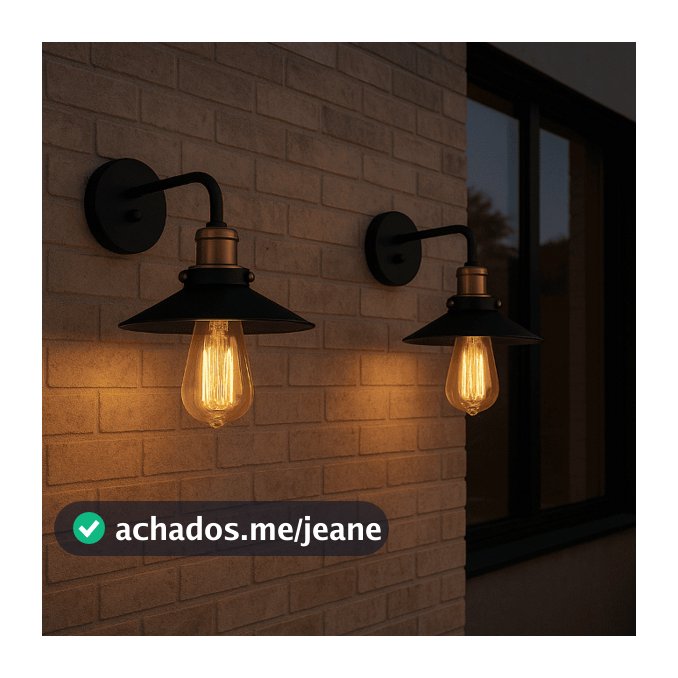 Arandela Industrial Vintage Retro Nordic Loft