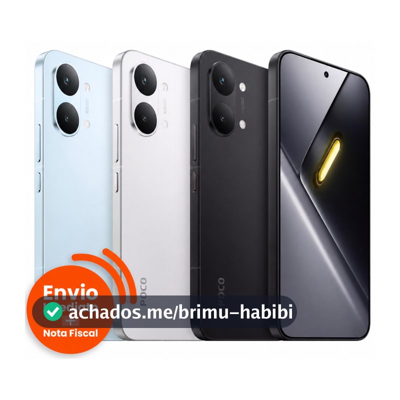 Celuar Xiaomi Poco X8 Pro 512GB / 256GB 5G NFC Versão Global Original e Envio Imediato Com NF