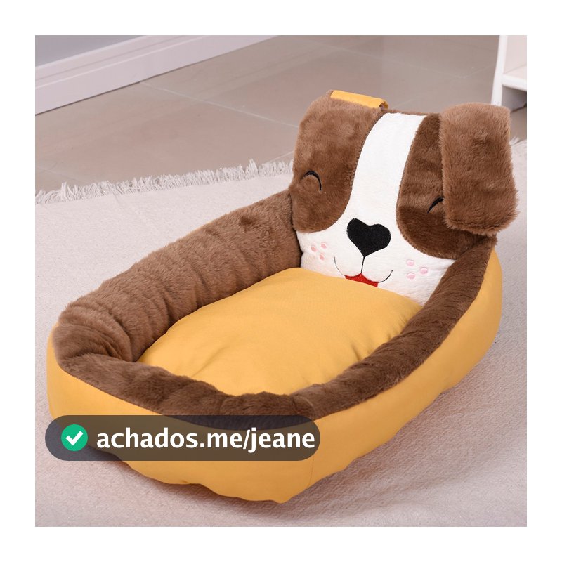 Caminha Pet Cachorro/Gato Retangular bordada - 01 peça
