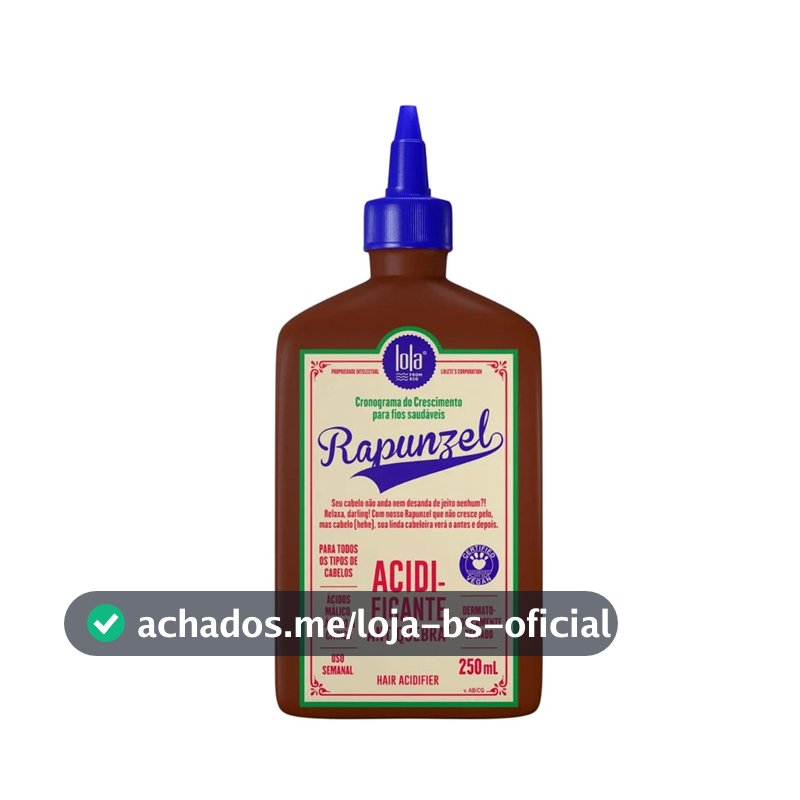 Acidificante Antiquebra Lola Cosmetics Rapunzel 250ml