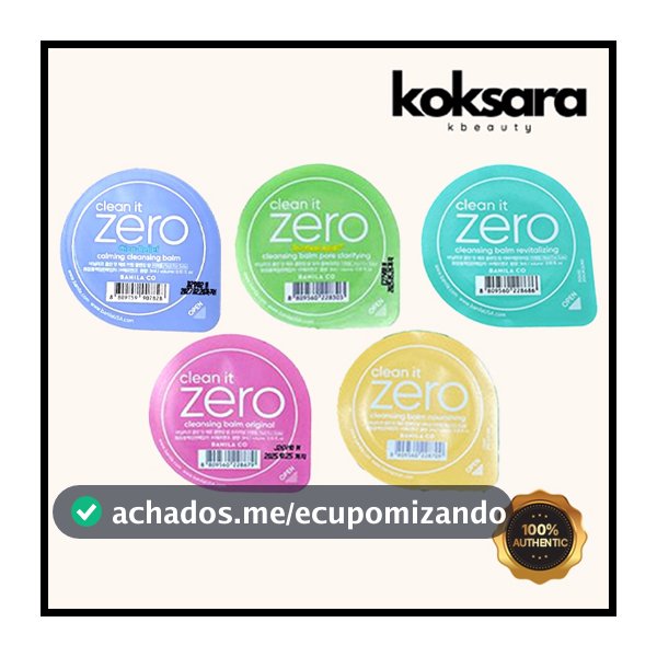 Banila Co Clean It Zero Cleansing Balm 3ml Original, Pore Clarifying, Revitalizing, Nourishing, Calming Mini