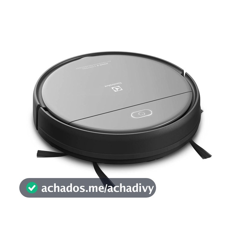 Robô Aspirador de Pó Electrolux 3 em 1 com Sensor Antiqueda Experience até 2h20 min Cinza (ERB20)