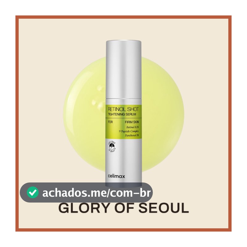 Celimax The Vita A Retinol Shot Tightening Serum, 30mL | with Pure Vitamin A Retinol, Peptide, Pore Minimizer