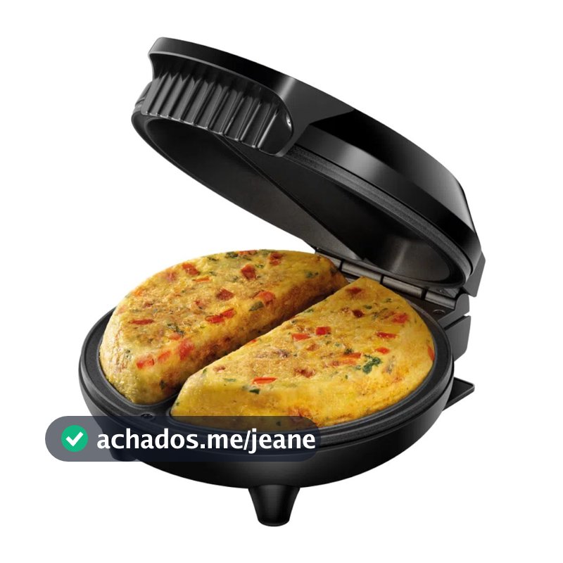 Omeleteira elétrica 800 watts Pratic Omelet II - OM-04-BI - Mondial