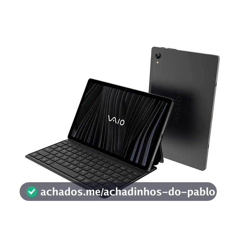 Tablet Vaio Tl10 128GB 4GB 4G + Teclado Magnético 10,4” Preto
