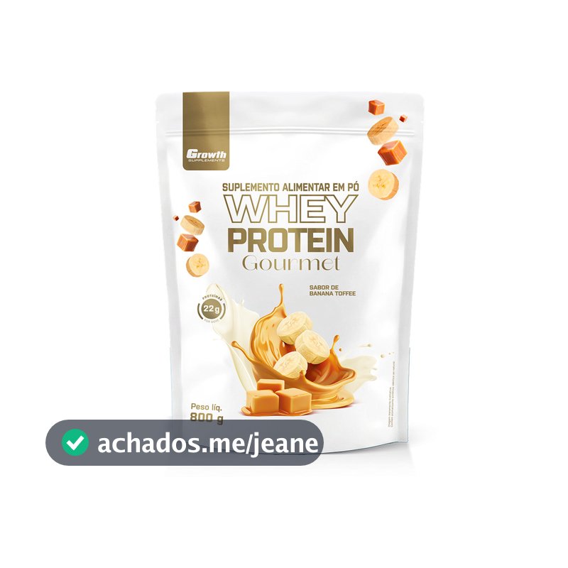 Whey Protein Gourmet 800g Growth Supplements