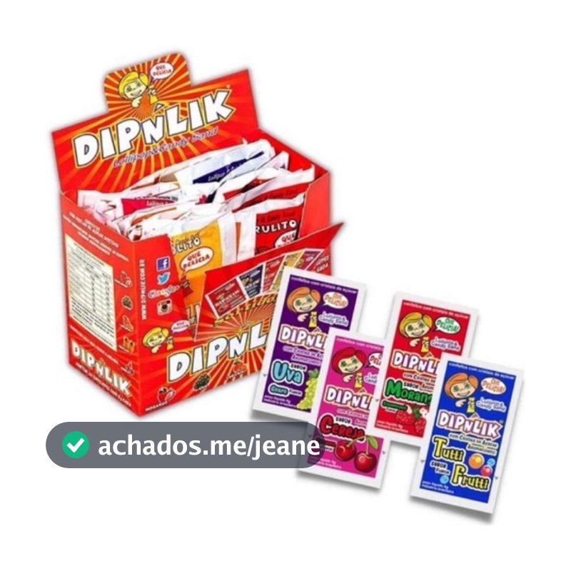 Pirulito com Açúcar Sortido c/25 - Dipnlik Nostálgico Ideal para Lembrancinha de Aniversário