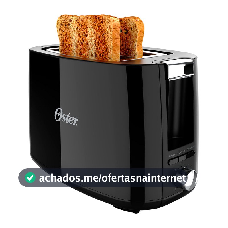 Torradeira Oster Black Simple Life