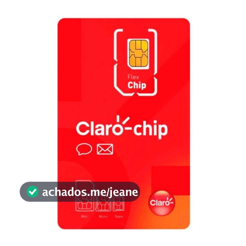 Chip da Claro 5G - Todos os DDDs
