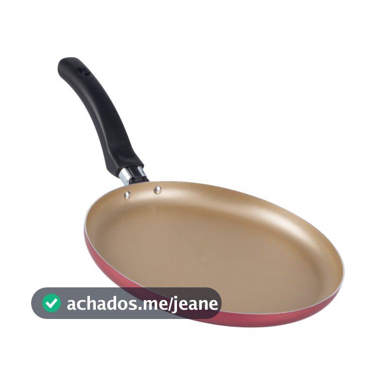 Frigideira Panquequeira Antiaderente 22Cm Cereja Nacional