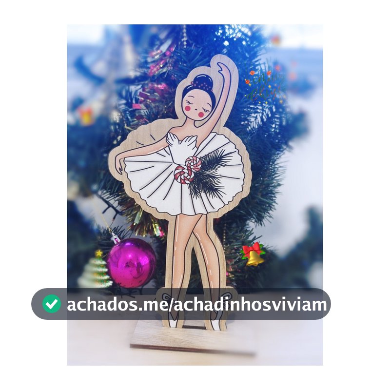 Decoração do feriado Ballet dança menina decoração de casa High-End decoração criativa árvore de natal decoração do feri