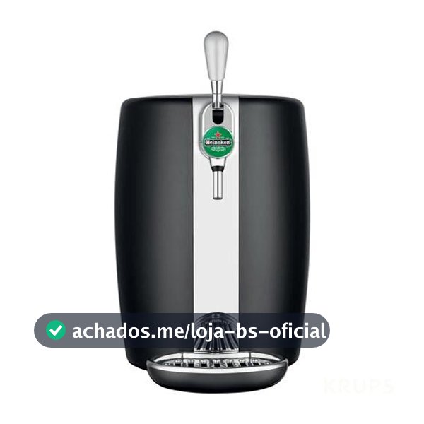 Chopeira Beertender Krups Heineken com Capacidade de 5 Litros Preta - B101_CHOP