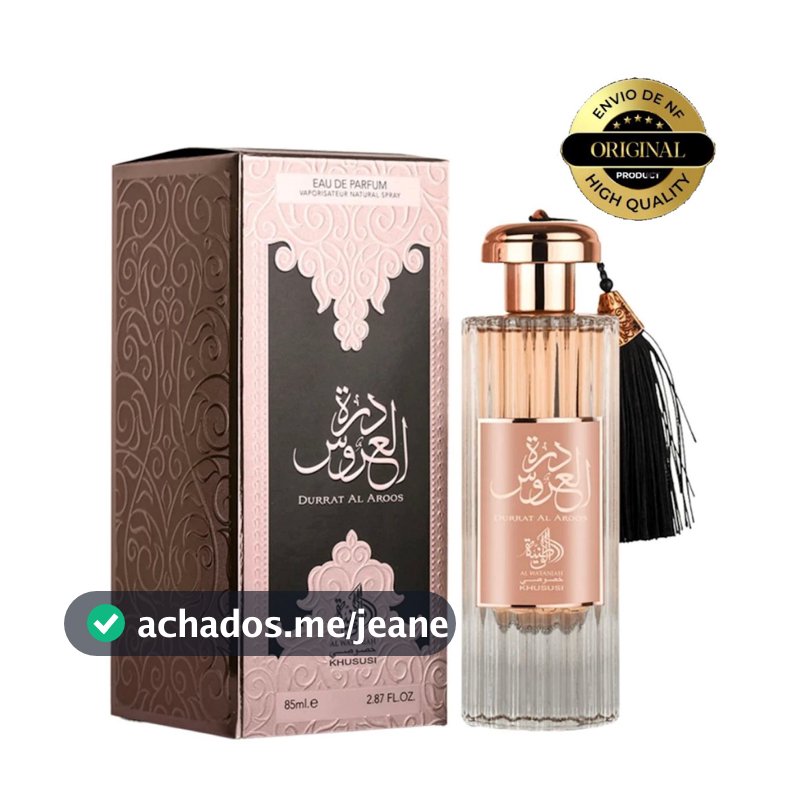 Perfume Feminino Al Wataniah Durrat Al Aroos Aroos Eau De Parfum 85ml 100% Original